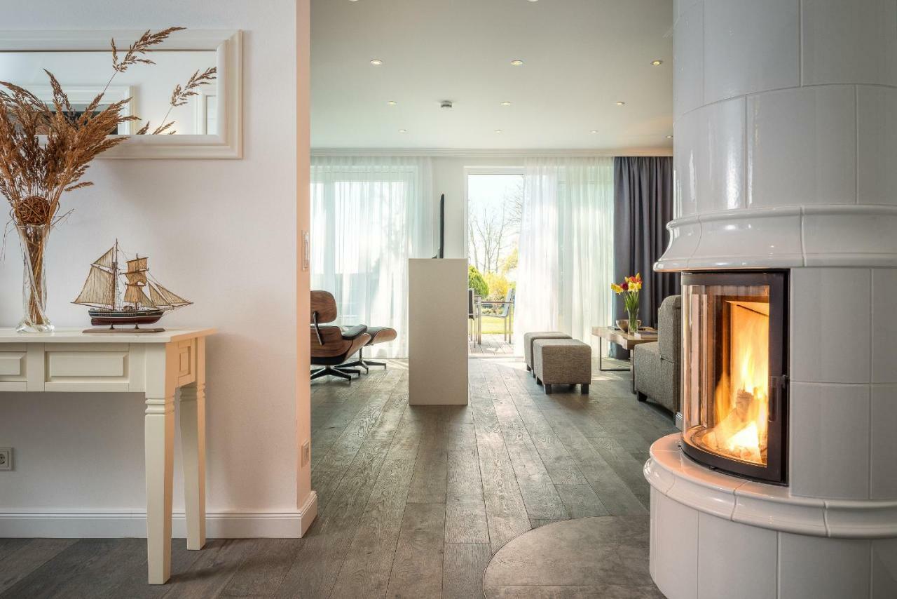 Villa Lotsenhaeuser Ruegen - Luxus Ferienhaus - 3 Schlafzimmer - Sauna - Dachterrasse Mit Boddenblick ブレーゲ エクステリア 写真