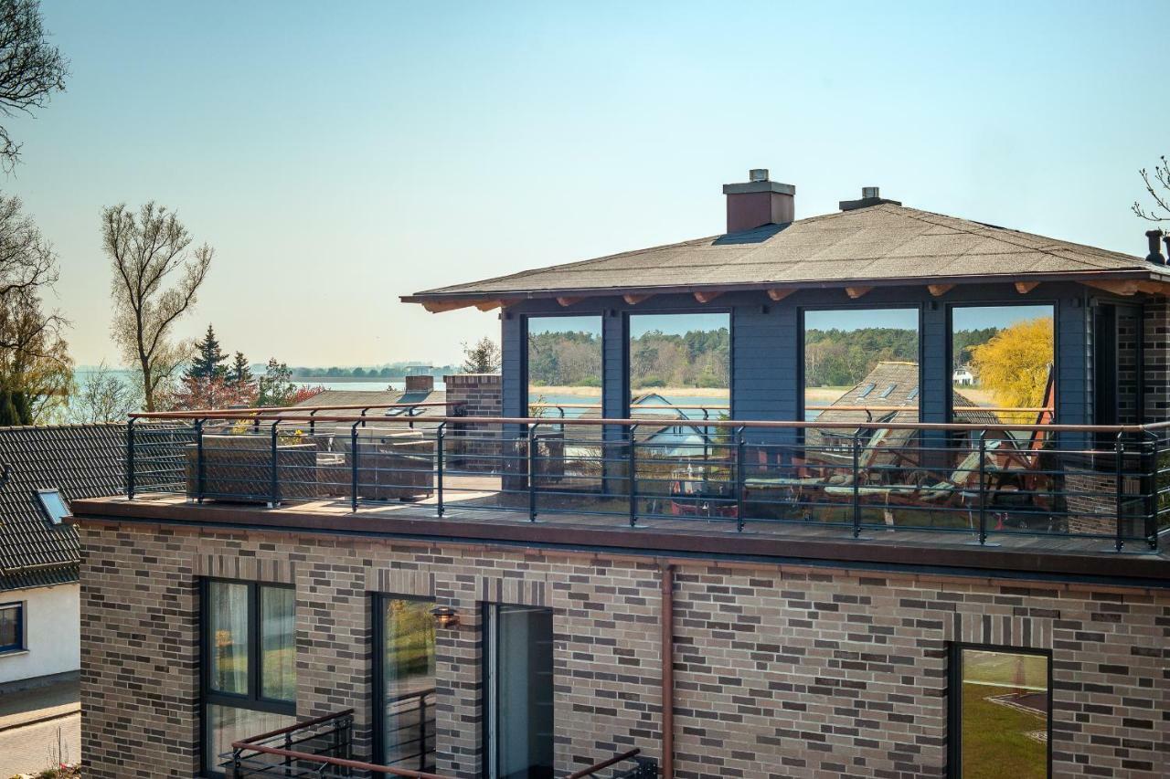 Villa Lotsenhaeuser Ruegen - Luxus Ferienhaus - 3 Schlafzimmer - Sauna - Dachterrasse Mit Boddenblick ブレーゲ エクステリア 写真